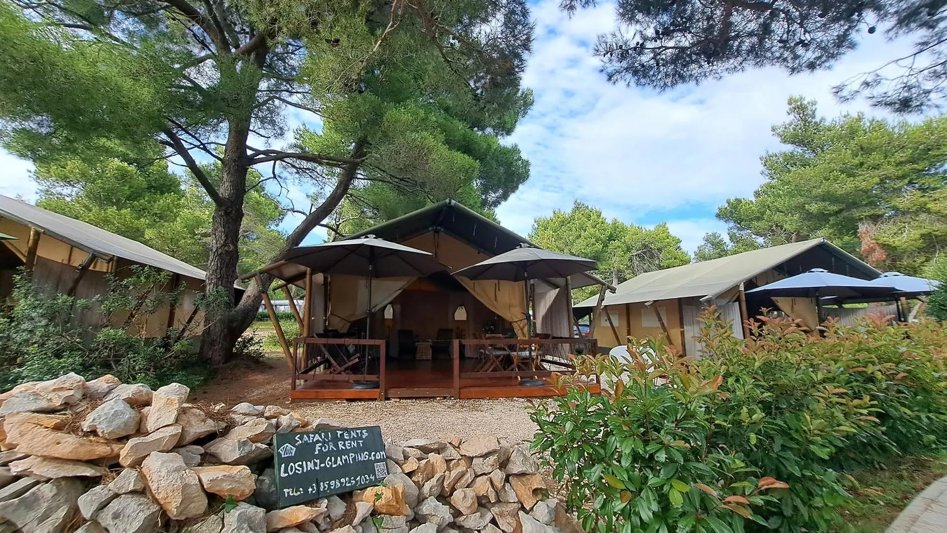 Luxury tent Losinj Glamping - Camp Cikat - Wild
